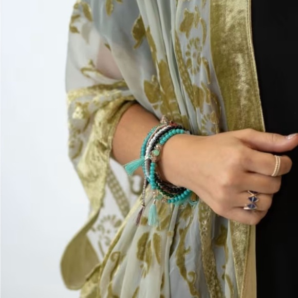 Three Bird Nest / CRUSHIN' ON YOU VELVET KIMONO onesize - Picture 11 of 12